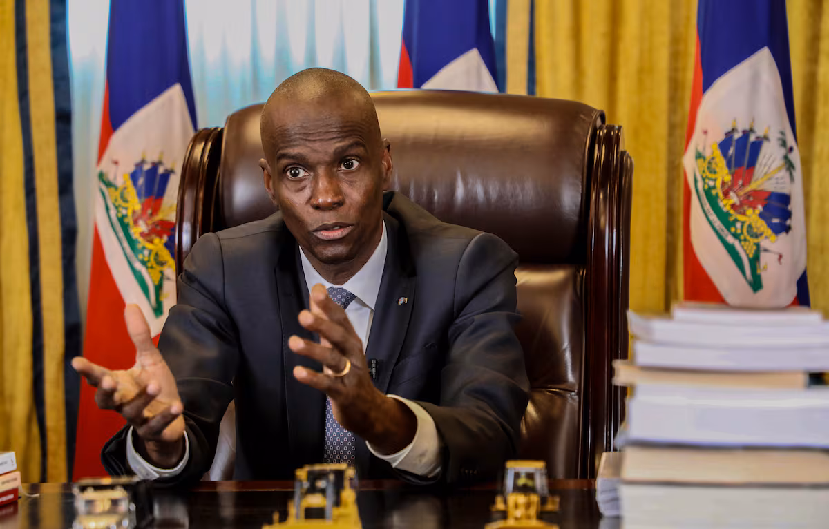 El asesinado presidente de Haití, Jovenel Moise.